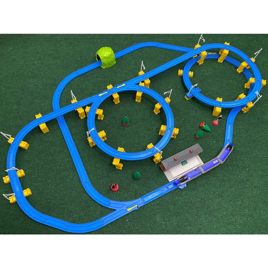 รถไฟTomyพร้อมรางสถานีและรถไฟ💥รับประกันคุณภาพ
